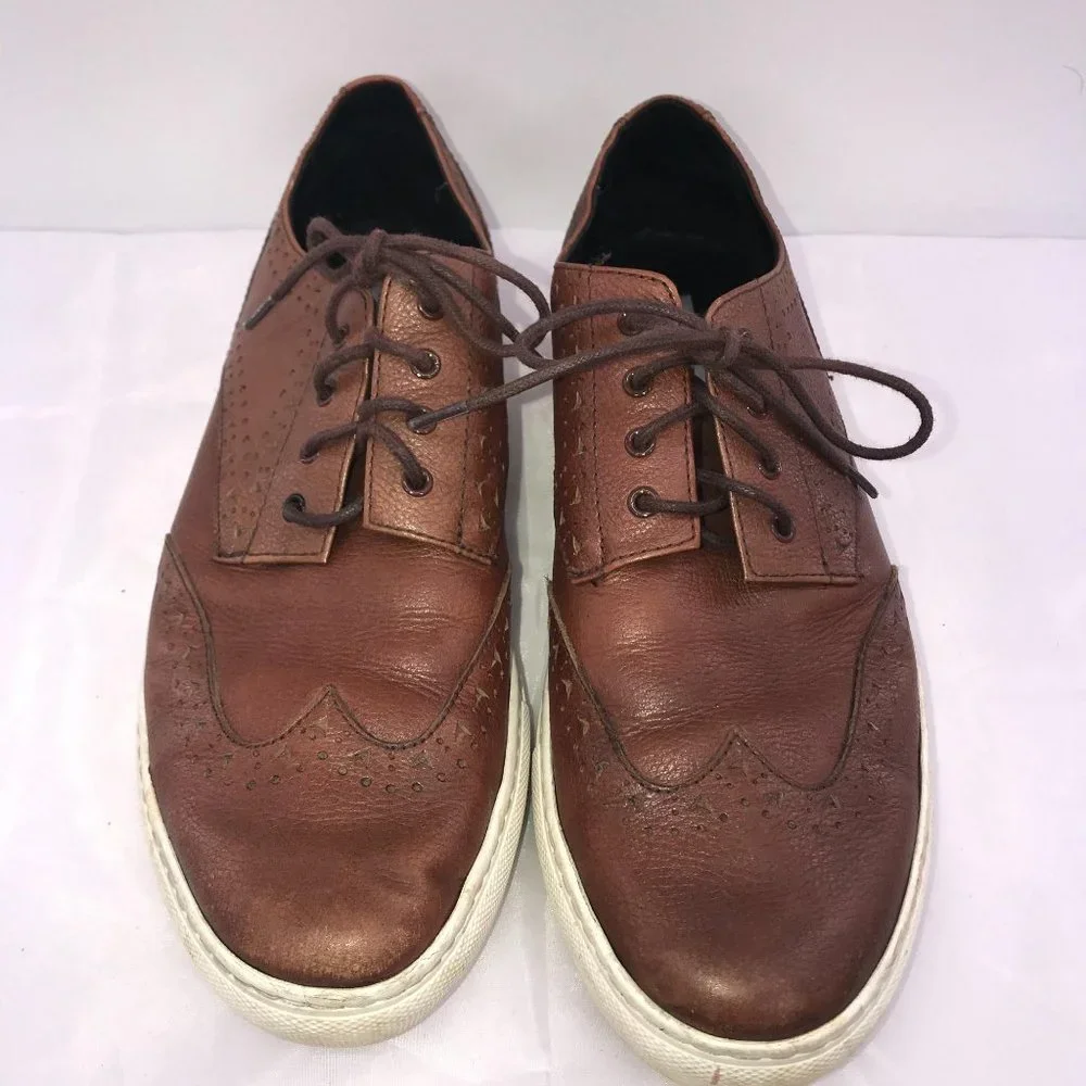 URI‎ MINKOFF BROWN LEATHER DRESS SHOES